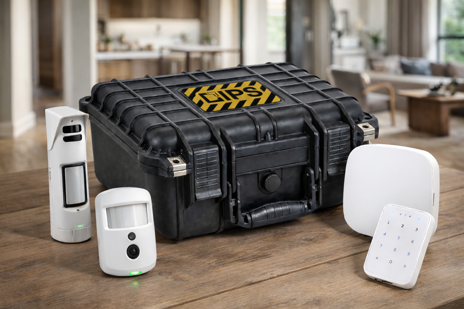 IPS Alarmkoffer -- mobile Alarmanlage im Koffer