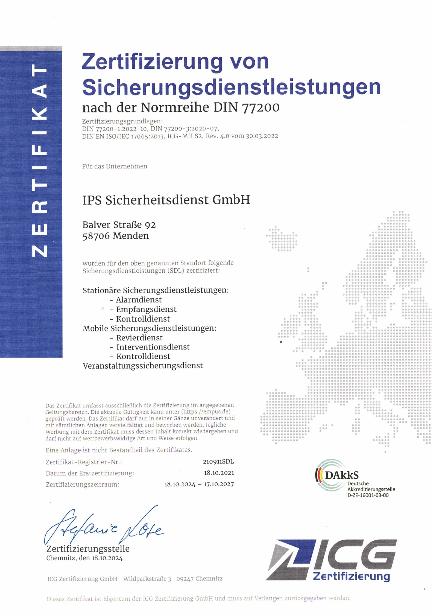 DIN 77200 Vorschau
